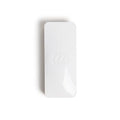 U Brands Magnetic Dry Erase Board Felt Eraser, 2"x5"x1", White, Lightweight Modern Design