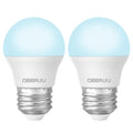 LED Refrigerator Light Bulb, 40 Watt Equivalent, 120V, Fridge Light Bulb 5000K Daylight White, A15 Appliance Bulb 5.5W for Freezer, 650LM, E26 Standard Base, 120V, Non-Dimmable, 2 Pack