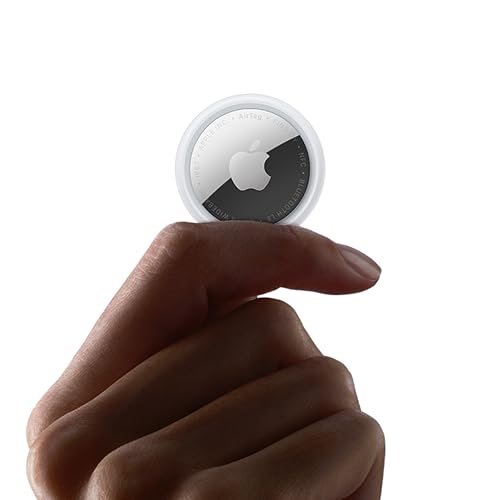 Apple AirTag (2nd Generation) - 4 Pack: Tracker for Keychain, Wallet, and More; Locator with Sound; Simple One-Tap Setup with iPhone or iPad; Key Finder with up to 1.5X Precision Finding Range*