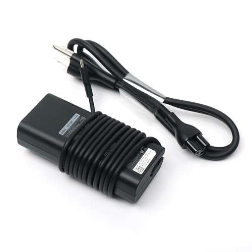 Dell 65W USB-C Laptop Charger,Latitude 7400 7410 7420 7430 7440 7450 AC Adapter,20V 3.25A Computer Charger Cord Type C, Black, HA65NM190