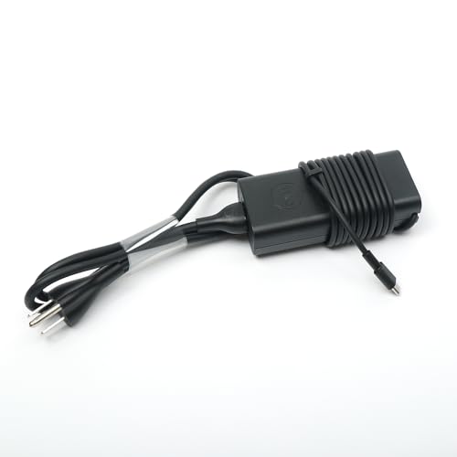 Dell 65W USB-C Laptop Charger,Latitude 7400 7410 7420 7430 7440 7450 AC Adapter,20V 3.25A Computer Charger Cord Type C, Black, HA65NM190