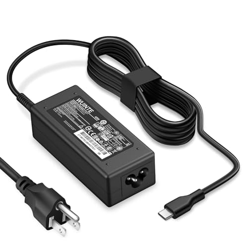 USB C Laptop Charger Compatible with HP Dell Lenovo Asus Acer Samsung Google Chromebook Type C Power Cord