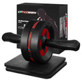 Ab Roller Wheel for Abs Workout - Abdominal Exercise Equipment with 2 Knee Pads for Home Gym, Core Strength Training, Fitness Equipment for Men & Women