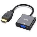 BENFEI HDMI to VGA, Gold-Plated Adapter (Male to Female) for Computer, Desktop, Laptop, PC, Monitor, Projector, HDTV, Chromebook, Raspberry Pi, Roku, Xbox and More - Black