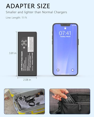 45W USB C Laptop Charger Compatible with HP Chromebook X360 14 14-ca051wm 14-ca091wm 14-ca0061dx 14a-nf0099nr 14a-na0226nr Type C Charger Fast Charging Power Supply Adapter Cord