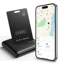 LOXP Wallet Tracker Card – Works with Apple Find My [Apple MFi Certified, iOS Only], Slim 1.65mm Bluetooth Item Finder, IP68 Waterproof, Wireless Rechargeable GPS Locator for Wallet, Keys & Luggage