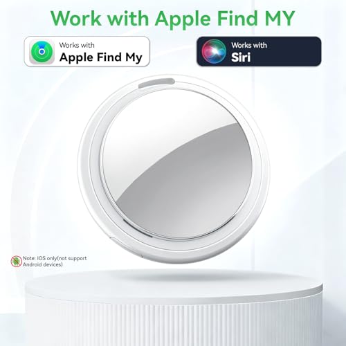 Air Tracker Tags-4 Pack, Item Finders Works with Apple Find My(iOS Only), Air Tracker Tags with 4 Case, Bluetooth Tracker Keys Finder and Item Locator & GPS Trackers for Kids/Pets/Dog/Luggage/Wallet