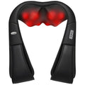 Shiatsu Neck & Shoulder Massager with Heat – 3D Kneading Massage Pillow for Full Body Relaxation, Home, Office & Car Use (Gift for Men & Women)