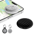 Air Tracker Tag - 2 Pack [Apple MFi Certified] Bluetooth Trackers Works with Apple Find My (iOS Only) - IP67 Waterproof Item Finders | Track Keys, Wallet, Luggage, Backpack