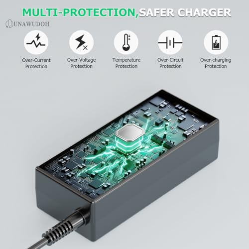 65W USB C Laptop Charger Compatible with Lenovo ThinkPad T480 T490 T580 X1 Carbon T14 T14s T16 E14 E16 Yoga C940 C930 720 910 920 7i Chromebook C330 S330,Type C Fast Charging Power Supply Adapter Cord