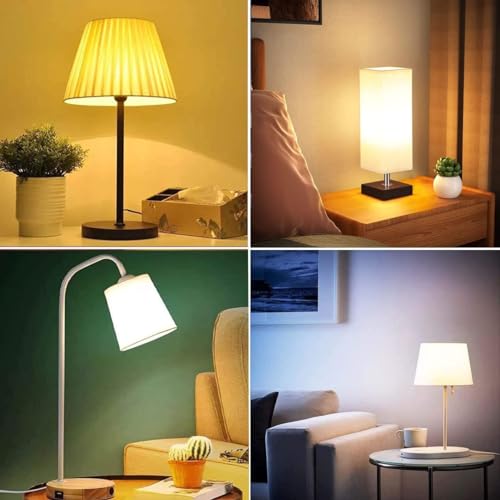 RGB Color Changing Light Bulbs,RGB LED Light Bulbs,9W Warm White 6500K,40W Equivalent,16 Color Multicolor A19 E27/E26 Dimmable Memory Function, for Home Decoration,Stage,Bar,Party