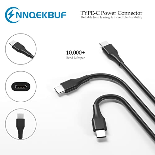 Universal 45W 65W USB C Laptop Charger Compatible with Hp Chromebook，Dell,Lenovo,Acer,Asus,Samsung Galaxy,Google and Other Type C Fast-Charging Computer AC Adapter Power Cord Supply