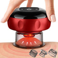 Smart Cupping Therapy Massager, 7 in 1 Red Light Cupping Therapy Set with 2 Modes for Targeted Pain Relief, Muscle Soreness,Tighter Skin, Cupping Kit with 12 Levels Suction and Heat,1 Pack