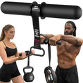FitBeast Forearm Strengthener & Forearm Exerciser, Wrist Roller with Thicker Handle, Forearm Strength Trainer with Adjustable Strap - Ideal for Grip Strength, Muscle Building, Rehabilitation