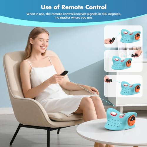 Neck Massager 2026 Deep Tissue Massage with Heating and Vibration Neck massager-3D deep Tissue Massage for Shoulder and Back, Portable Cordless with Type-C Charge,Home Office Car Use