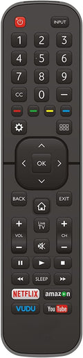 Universal for All Hisense-TV-Remote Compatible with All Hisense 4K LED HD UHD Smart TVs - Not for fire & roku TV