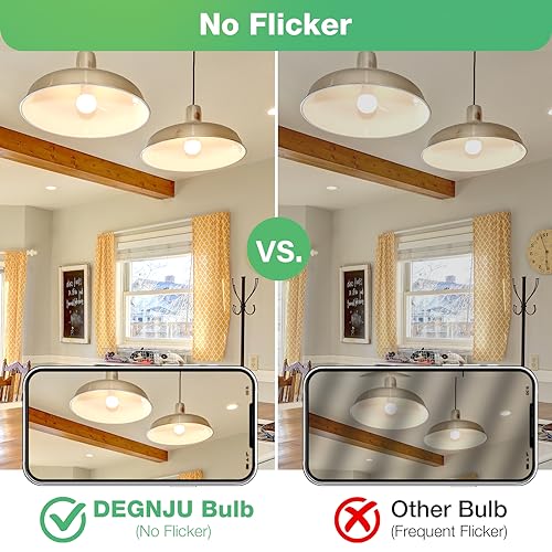 A19 LED Light Bulbs, 60 Watt Equivalent LED Bulbs, Soft White 2700K, 800 Lumens, E26 Standard Base, Non-Dimmable, 8W Warm White LED Bulbs for Bedroom Living Room, 12 Pack