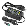 Power Adapter 12V 5A 4A 3A 2.5A 2A 1A AC DC Power Supply Cord Cable 5.5x2.1mm for Sceptre EC Series Monitor,ONN,AOC,Dell,Webcam, Router, Projector, CCTV, Speakers & More 12v 5a Monitor Charger