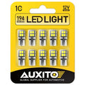 AUXITO 194 LED Bulb 6000K White 168 2825 W5W T10 Wedge 14-SMD Interior Car Bulbs Replacement for Dome Map Door Courtesy Trunk License Plate Parking Lights, 10 PCS