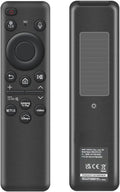 Rechargeable Voice Remote for Samsung Smart TVs, Replacement for 2019–2025 Samsung TV Remote Control with Solar Charging and Voice Search. 2-Year Warranty.
