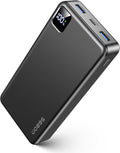 Portable Charger Power Bank, 56800mAh Portable Power Bank, PD 22.5 W Fast Charging Large Capacity Battery Pack for Travel Camping Essential Compatible with iPhone 17/16/15/14/13 Series, iPad-Black