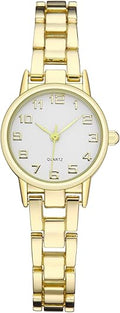 TWOPTION Women’s Waterproof Wrist Watch – Slim Analog Quartz Bracelet, Dainty Gift