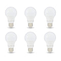 Basics Non-Dimmable LED Light Bulbs, Great Brightness, 40W Equivalent, 6W, E26 Standard Base, 2700K, 10,000 Hour Lifetime, Soft White A19, 6-Pack