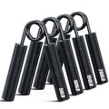 Grip Strength Trainer 4 Pack,50LB-200LB Metal Hand Grip Strengthener,Non-Slip Heavy-Duty Forearm Exerciser,Hand Gripper for Muscle Building and Hand Rehabilitation Exercising