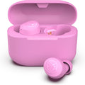 JLab Go Air Pop+ True Wireless Earbuds, in Ear Headphones, Bluetooth Earphones, 35H Playtime Ear Buds, Bluetooth Earbuds with Microphone, USB-C Charging Case, Dual Connect, EQ3 Sound, Pink
