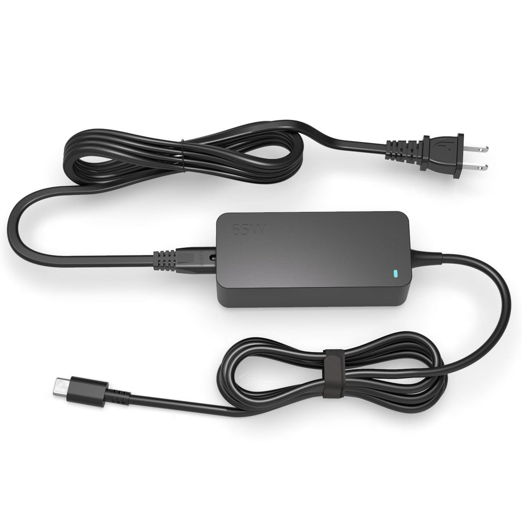 65W USB-C Fast Charger Fit for LG Gram 17 16 15 14 Laptop Model 17Z95P 17Z90Q 17Z90R 17Z90S 16T90P 16Z90P 16Z90Q 16Z90R 16Z90S 15Z90P 15Z90Q 15Z90R 14T90S 14Z90P UL Safety Certified Adapter Power Cord