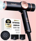 Professional Ionic Hair Dryer with Diffuser • Negative Ion Blow Dryer • Suitable All Hair Types • Intelligent Heat Control & Rapid Drying Speeds • Lightweight Design • Low Noise Technology
