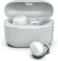 JLab Go Air Pop+ True Wireless Earbuds, in Ear Headphones, Bluetooth Earphones, 35H Playtime Ear Buds, Bluetooth Earbuds with Microphone, USB-C Charging Case, Dual Connect, EQ3 Sound, Cloud White