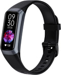 Fitness Tracker Smart Watch – Heart Rate, Blood Oxygen, Sleep Monitor, 20+ Sports Modes, Activity & Step Tracker for Android/iOS