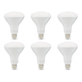 Basics BR30 LED Light Bulbs, 65W Equivalent, 11W Energy Efficient, E26 Standard Base, Soft White 2700K, Dimmable, 10,000 Hour Lifetime, 6-Pack