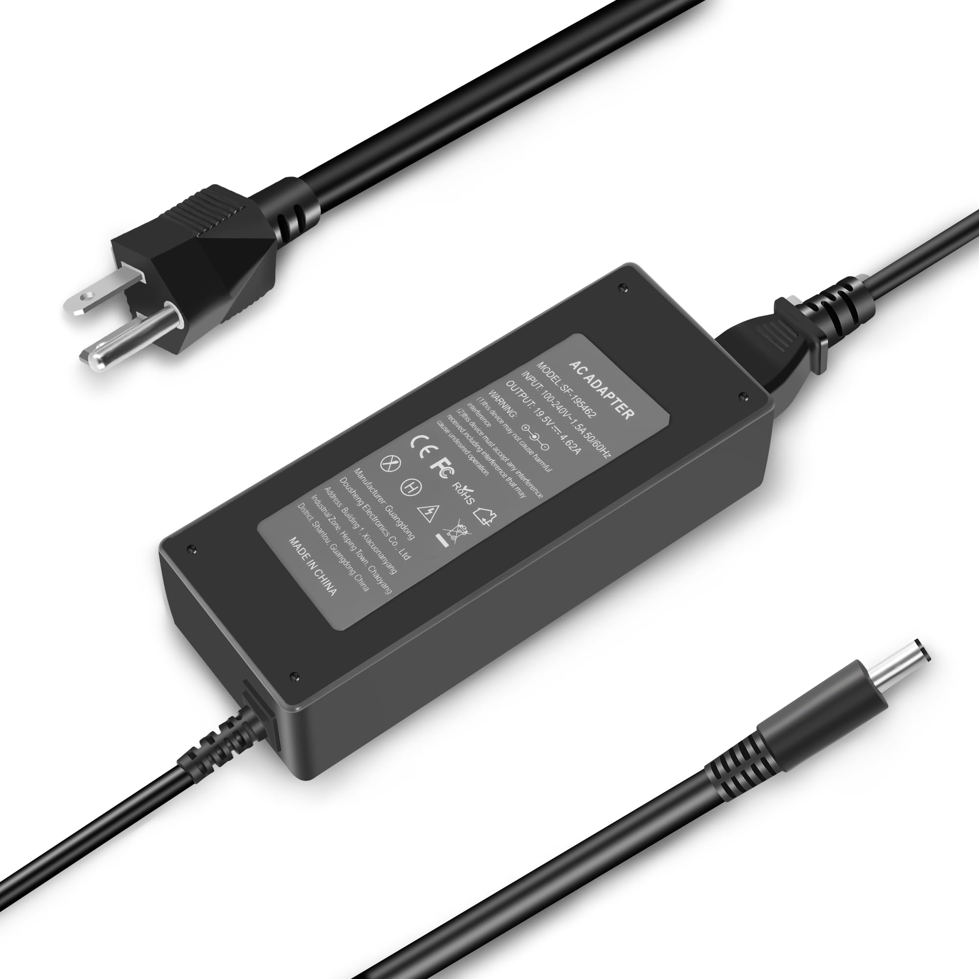 90W AC Adapter for Dell Optiplex Micro 9020 7050 7010 7020 7040 3050 7060 5050 5060 7070 Micro Desktop Power Supply-for Dell Optiplex Micro PC- for Optiplex 3060 3070 3080