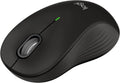 Logitech Signature M550 L Full Size Wireless Mouse - for Large Sized Hands, 2-Year Battery, Silent Clicks, Bluetooth, Multi-Device Compatibility - Black