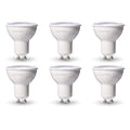 Basics MR16 LED Light Bulb, 50W Equivalent, Energy Efficient 7W, GU10 Base, Warm White 3000K, Dimmable, 10,000 Hour Lifetime, 6-Pack
