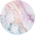 ITNRSIIET Marble Round Mouse Pad Pink Marble Customized Premium-Textured Washable Desktop Protection Mouse Mat with Non-Slip Rubber Base 7.87×7.87×0.12 inches, Pink Marble