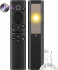 Replacement Solar TV Remote for Samsung Smart TV 2025-2019, Rechargeable Universal Samsung Remote, Fast Charging, Solarcell, Free USB C Cable, Voice, Bluetooth. 2-Year Warranty