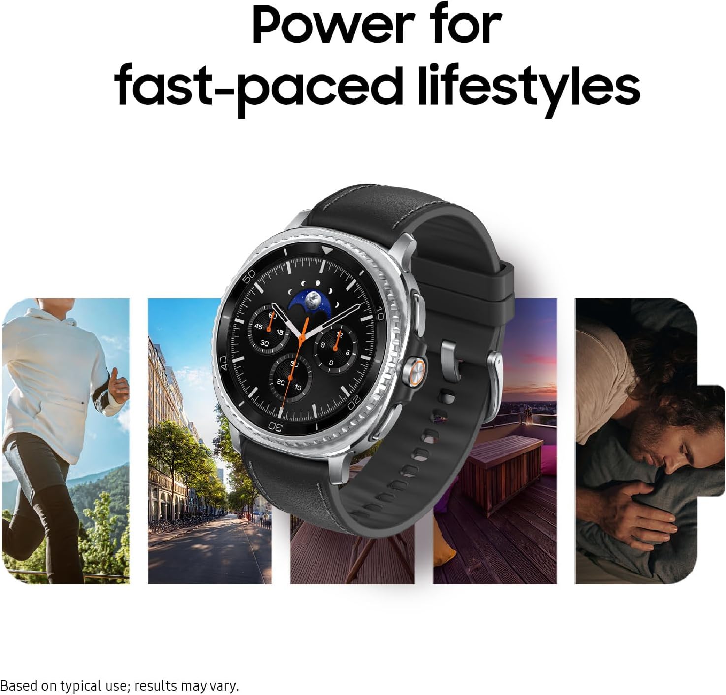 Samsung Galaxy Watch 8 Classic (2025) 46mm Bluetooth Smartwatch, Cushion Design, Rotating Bezel, Quick Button, Sleep Coaching, Running Coach, Energy Score, Black [US Version, 2 Yr Warranty]