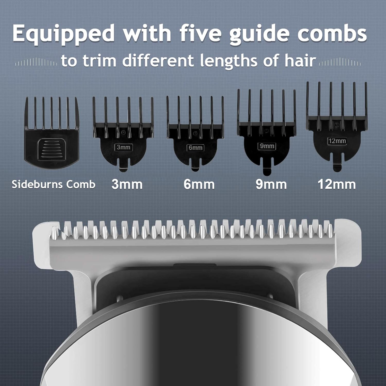 Ufree Beard Trimmer for Men, Waterproof Electric Razor for Nose, Body, Face & Mustache, Cordless Hair Clippers Shavers Grooming Kit, Valentines Day Gifts for Men Husband Father