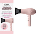 L'Ange Hair Soleil Professional Hair Dryer with Cool Shot, 3 Heat & 2 Airflow Settings