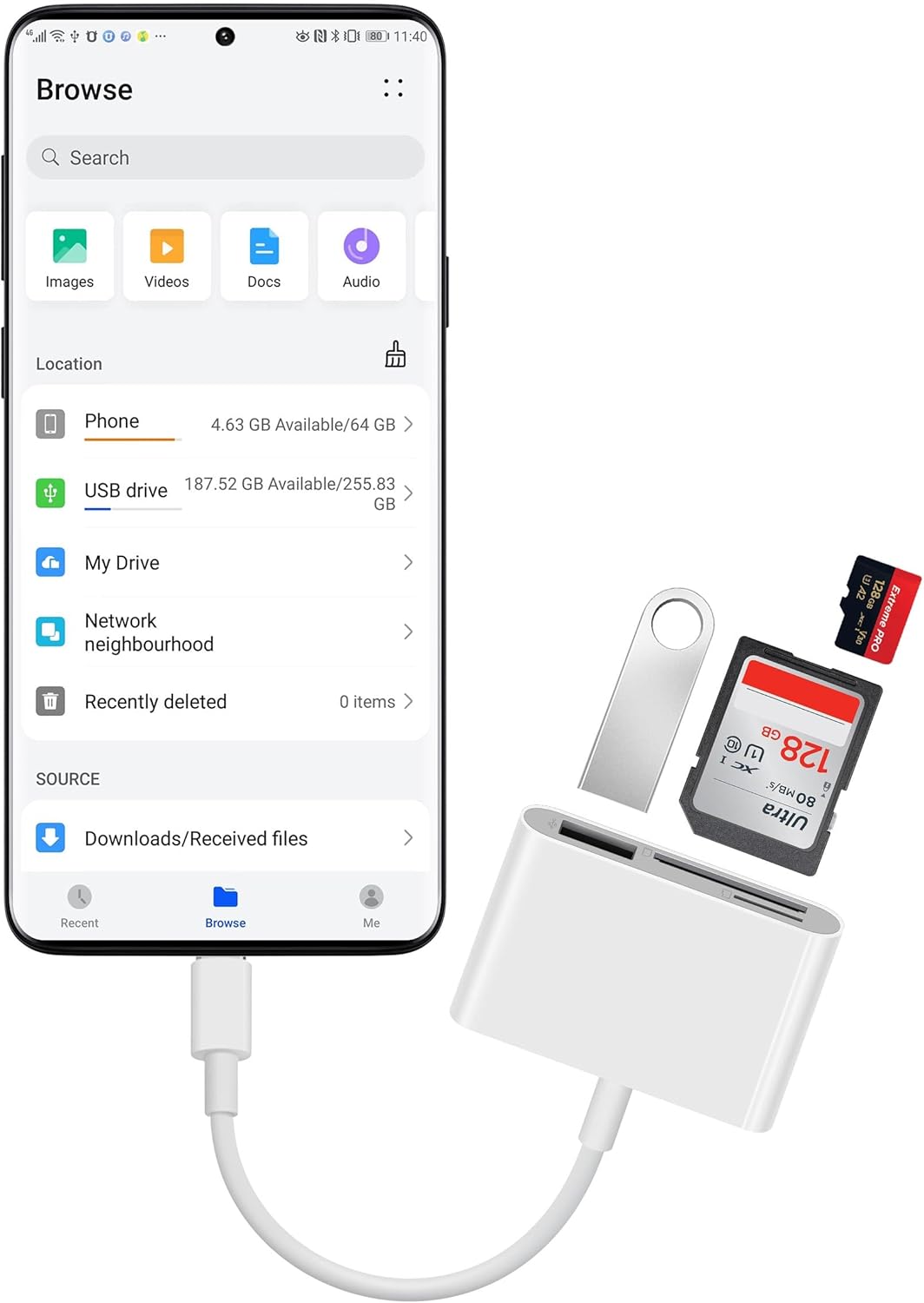 MujuDoler USB C SD Card Reader for iPhone 15 16 iPad Mac 3 in 1 USB-C Memory Trail Camera Card Adapter with Dual Slots & USB Port for Mac MacBook Pro/Air/Mini Android Laptop More USBC Typec Devices
