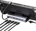 JSAUX Upgraded Docking Station 4K@120Hz for Steam Deck OLED/ROG Ally X/Legion Go (S)/MSi Claw, 6-in-1 Steam Deck Dock with HDMI 2.1, Gigabit Ethernet, 3 USB 3.0, 100W Charge for Steam Deck LCD-HB0603