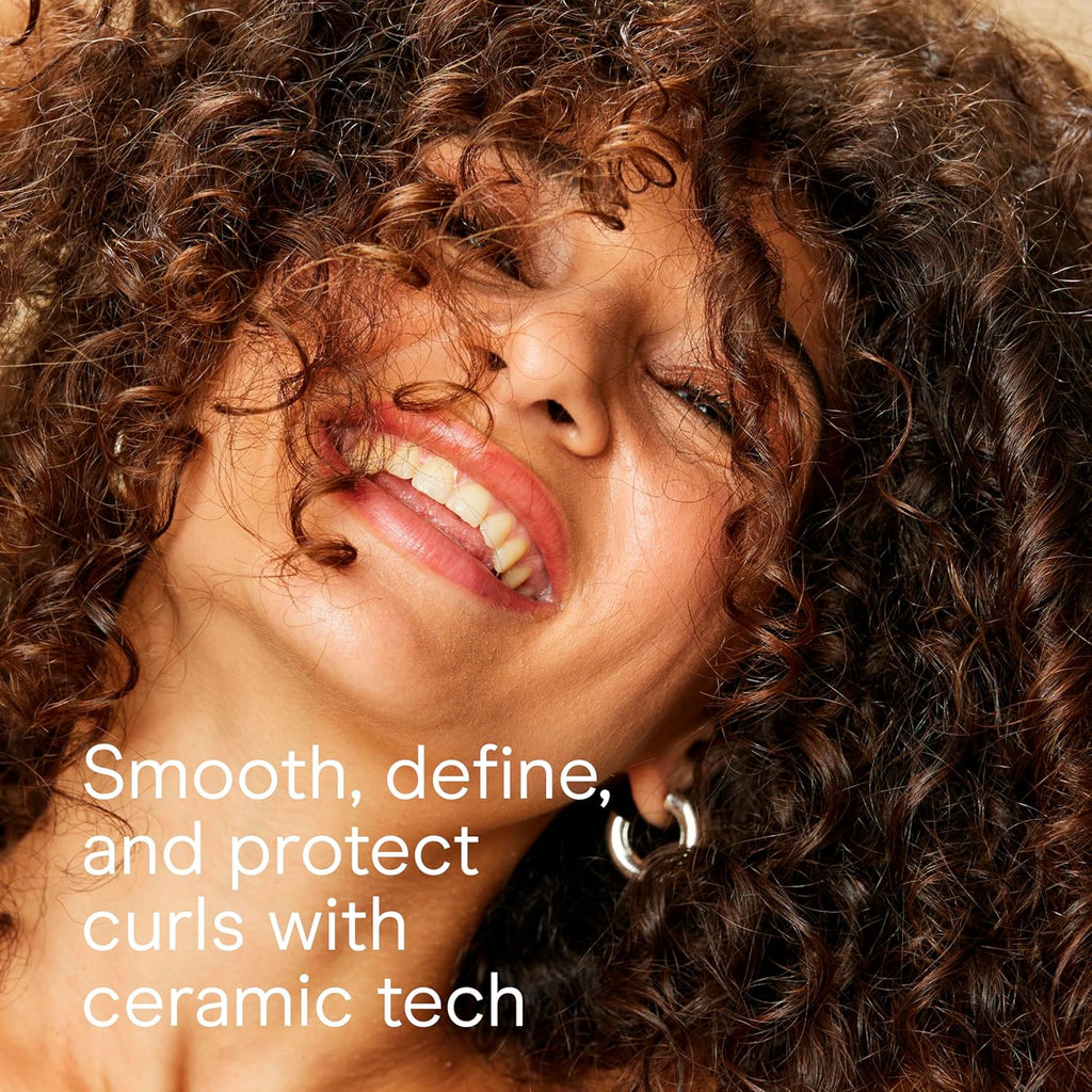 INFINITI PRO CONAIR Hair Dryer with Innovative Diffuser, Enhances Curls and Waves While Reducing Frizz, Dark Blue