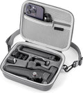 STARTRC PHOTO Osmo Mobile 7P/8 Case, Portable PU Shoulder Bag for DJI OM 7 Pro/OM8 Gimbal Stabilizer Travel Case for DJI Osmo Mobile 8/7/7P Accessories