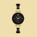 Anne Klein Women's Genuine Diamond Dial Bangle Watch